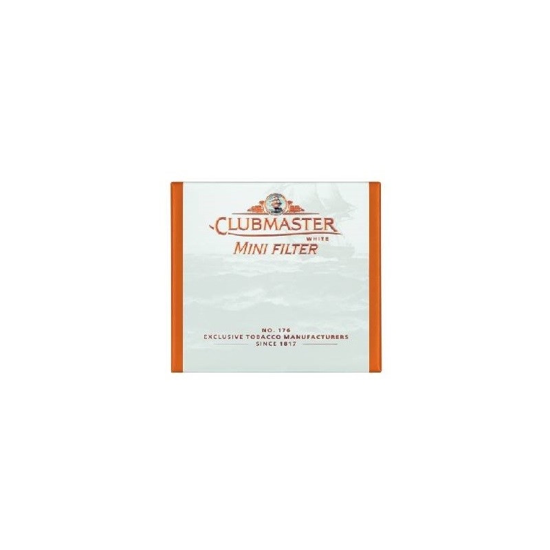 Tigari de foi Clubmaster Mini Filter White tutungerie trabuc