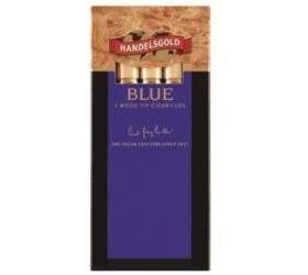 Tigari de foi Handelsgold Wood Tip Blue 50 fumez tigari de foi