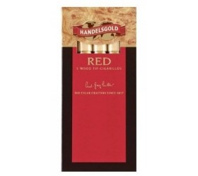 Tigari de foi Handelsgold Wood Tip Red 50