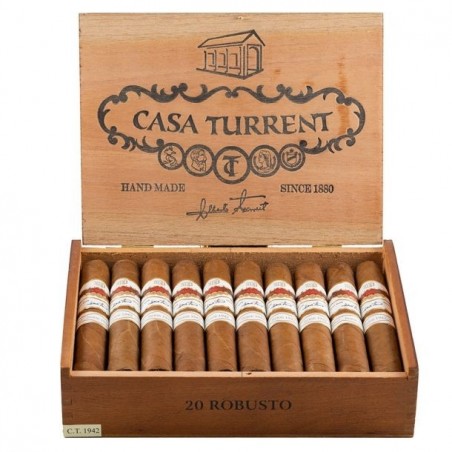 Trabucuri Casa Turrent 1942 Robusto Natural Round 20