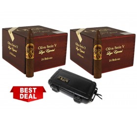 Trabucuri Oliva Serie V Liga Especial Belicoso 48 si umidor cadou