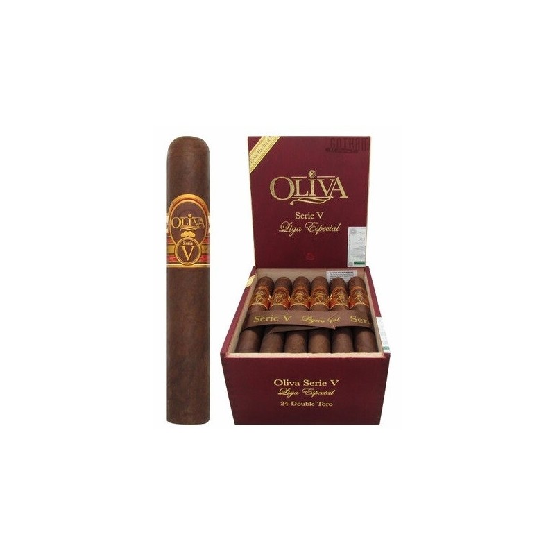 Trabucuri Oliva Serie V Liga Especial Double Toro 48 si umidor cadou