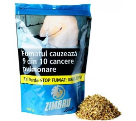 Tutun de injectat tigari Zimbru Blue 140g cumpar tutun ZImbru