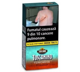 Tigari de foi Toscanino Turchese (10) Menta si portocale caut tigari de foi