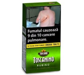 Tigari de foi Toscanino Rubino (10) Mere si Scortisoara fumez tigari de foi