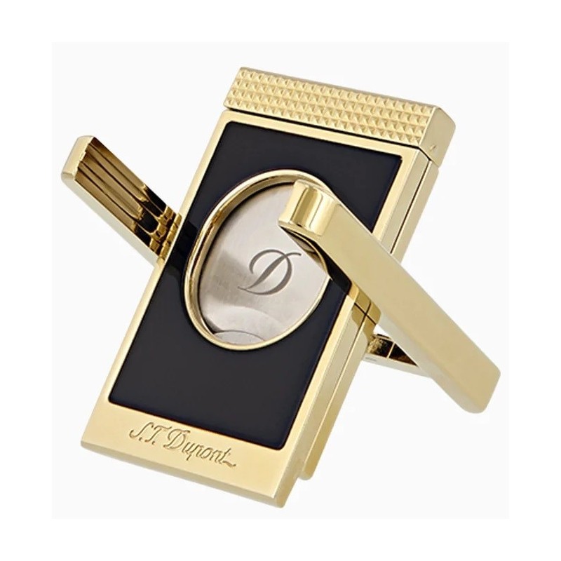Cutit trabucuri S.T. Dupont Stand Black Golden 003393