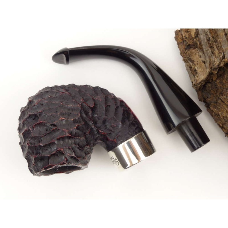 Peterson Pipa Anului 2022 Rusticated P-Lip 9mm fumez pipa