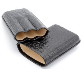 Etui 3 trabucuri Croco Black Toro 262 fumez trabucuri
