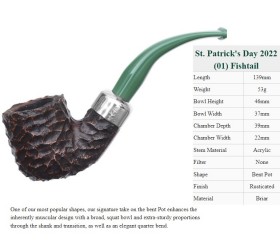Pipa Peterson St. Patrick`s Day 2022 (01) Fishtail 9mm