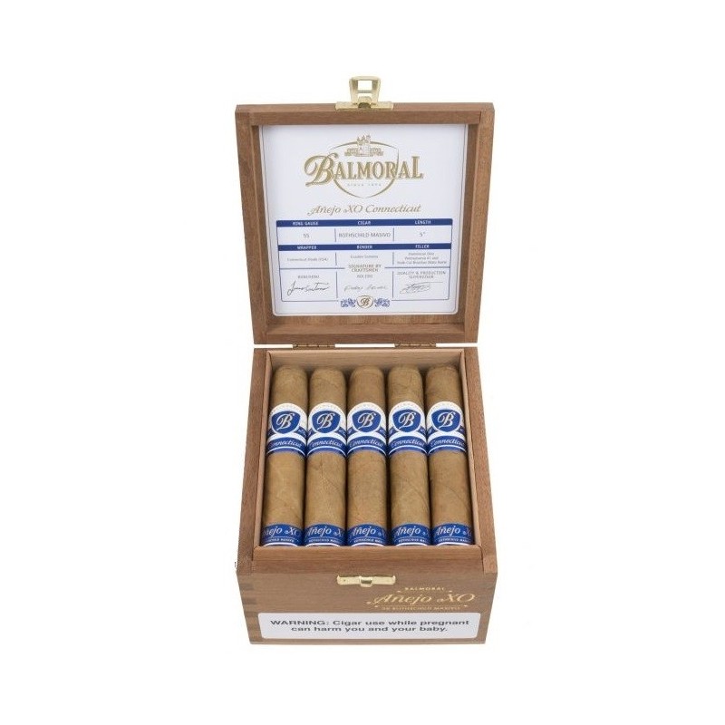Trabucuri Balmoral Anejo XO Connecticut Rotschild Masivo 5x50 (20)