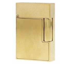 Bricheta S.T. Dupont L2 Small Brushed Yellow Gold 18602