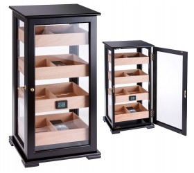 Humidor trabucuri Cabinet Angelo Black 920057