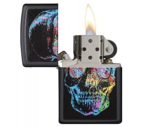 Bricheta Zippo 28042 Colorful Skull
