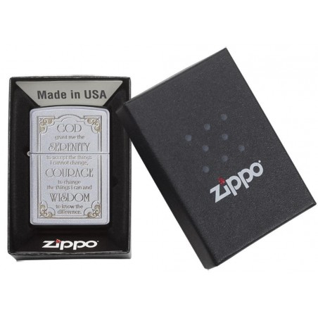Bricheta Zippo 28458 Serenity Prayer