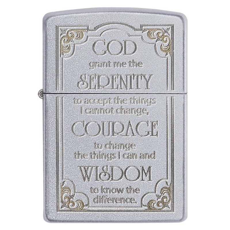 Bricheta Zippo 28458 Serenity Prayer caut bricheta