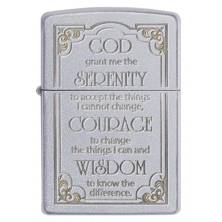 Bricheta Zippo 28458 Serenity Prayer