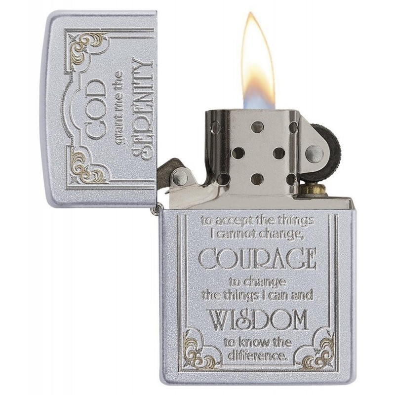 Bricheta Zippo 28458 Serenity Prayer caut bricheta