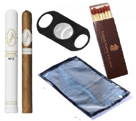 Trabuc Go Davidoff Signature No 2 Tubos 1