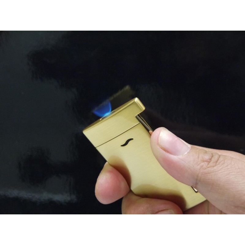 Bricheta S.T. Dupont Slim 7 Brushed Gold 027711