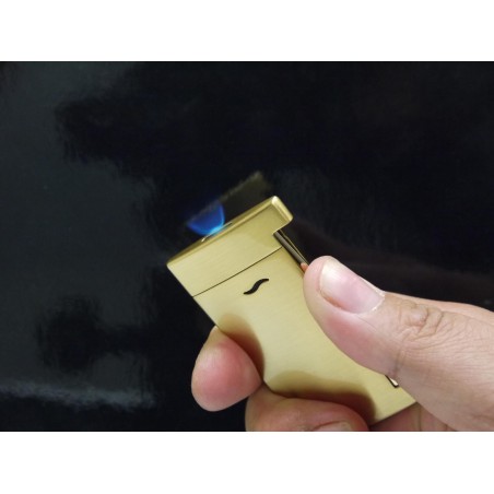 Bricheta S.T. Dupont Slim 7 Brushed Gold 027711
