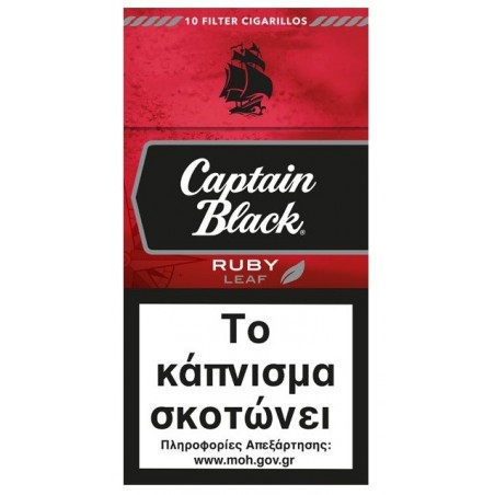 Tigari de foi Captain Black Mini Cigarillo Filter Ruby Cherry (10)
