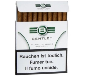 Tigari de foi Bentley White Mini Cigarillos (10)