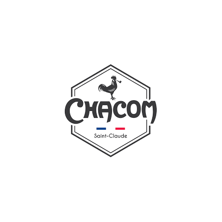 Suport piele pipa si companion metal Chacom Black