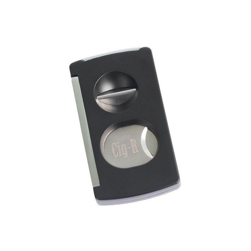 Cutit trabucuri 3 in 1 Clasic V-CUT Punch Cig-R Black