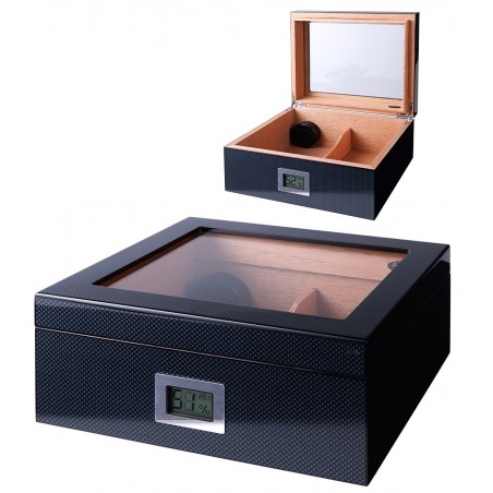 Humidor trabucuri Martez Carbon 920054
