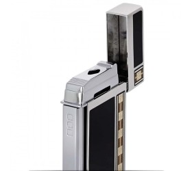 Bricheta Elie Bleu Diamond Jetflame Marquetry Black Alba EBJ1451