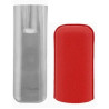 Etui trabucuri S.T. Dupont Red Grained Chrome 183268
