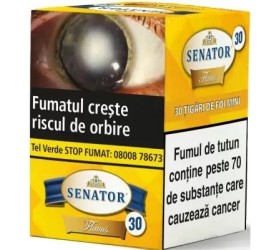 Tigari de foi Senator Mini Cigars FLAVUS 75g  (30)