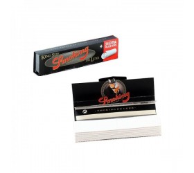 Foite de rulat Smoking King Size Deluxe cu filtre