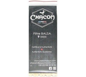 Filtre Chacom lemn balsa 9 mm (15buc.)