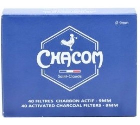 Filtre Chacom carbon activ 9mm (40buc.)