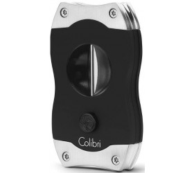 Cutit Trabucuri Colibri V-Cut Black & Chrome. Taietor trabucuri