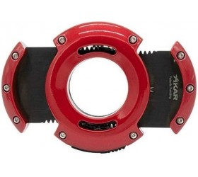 Cutter Xikar XO Ghilotina Dubla Rosu&Negru