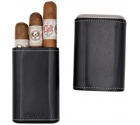 Etui Trabucuri Xikar Envoy Triple Case Black