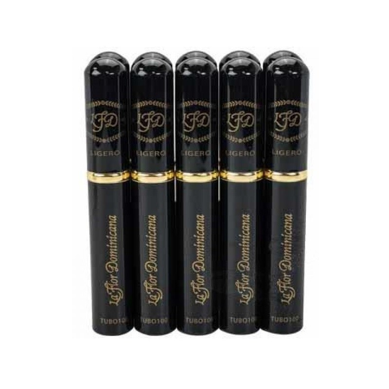 Trabucuri La Flor Dominicana Tubos 100 Ligero Corona (5) reduceri