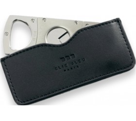 Etui Cutit Ellie Bleu Leather Case Black