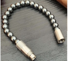 Perforator Trabucuri Punch Bracelet Solo Steel Hematite (L)