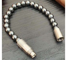 Perforator Trabucuri Punch Bracelet Solo Steel Hematite (M)