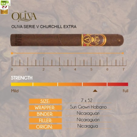 Trabucuri Oliva Serie V Liga Especial Churchill Extra 24