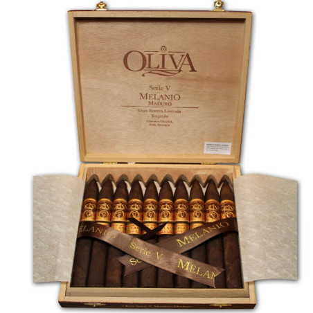 Trabucuri Oliva Serie V Melanio Maduro Torpedo 10