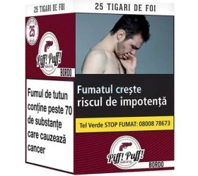 Tigari De Foi Piff Puff Bordo 240g Cirese 25