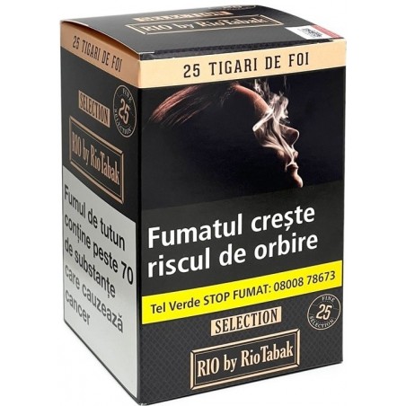 Tigari De Foi Rio Selection By RioTabak 240G  25