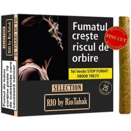 Tigari De Foi Rio Selection By RioTabak 240G  25