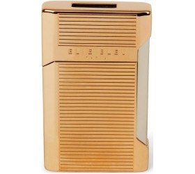 Bricheta Elie Bleu Cigar Jet Flame Lighter Rose Gold Horizontal LineS EBJ1226