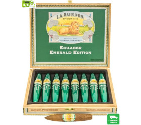 Trabucuri La Aurora 1903 Double Figurado Emerald Tubos 8
