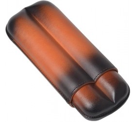 Etui 2 Trabucuri Elie Bleu Burgundy 2R